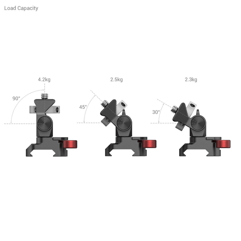 SmallRig Swivel and Tilt Adjustable Monitor Mount with NATO Clamp Mount 2906B