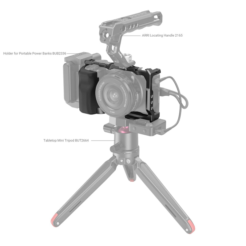 SmallRig Cage with Grip for Sony ZV-E10 3538B