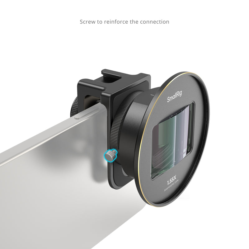 SmallRig 1.55x Anamorphic Lens for Mobile Phone (T-mount) 3578B