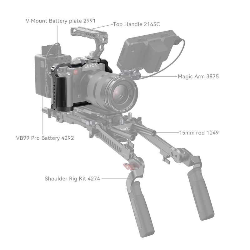 SmallRig Cage Kit for Leica SL2 / SL2-S 4162