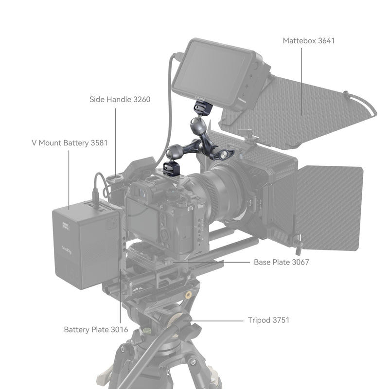 SmallRig Rosette Arm (7”) 4194