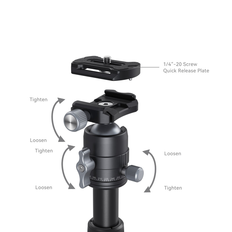 SmallRig Aluminum Mini Tripod VT-20 4289