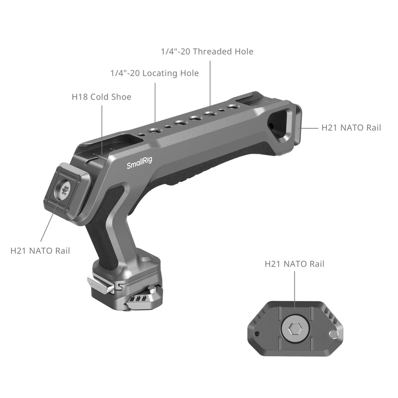 SmallRig HawkLock H21 Quick Release Top Handle Kit 4483