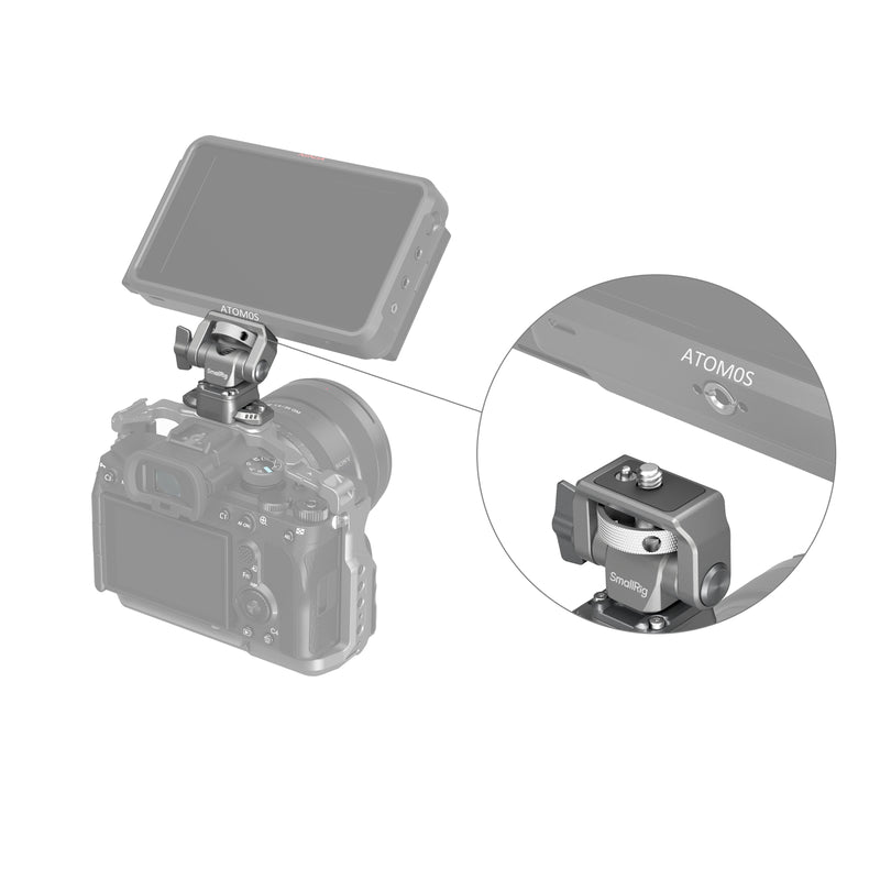 SmallRig HawkLock H21 Quick Release Monitor Support with NATO Clamp 4487