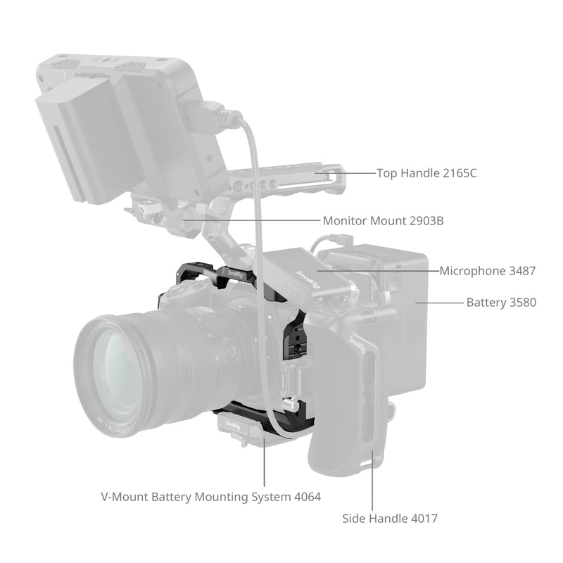 SmallRig Camera Cage for Nikon Z 6III 4519