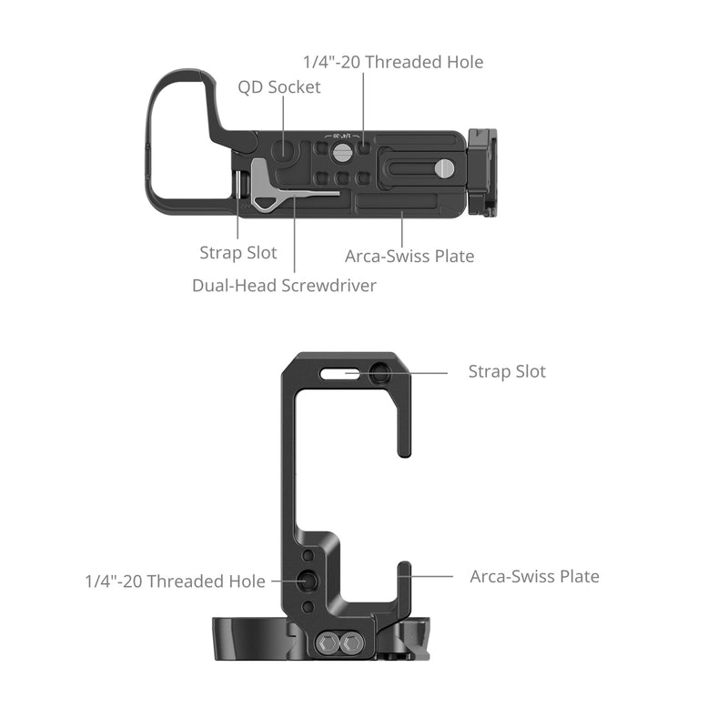 SmallRig L-Shape Mount Plate for Nikon Z 6III 4523