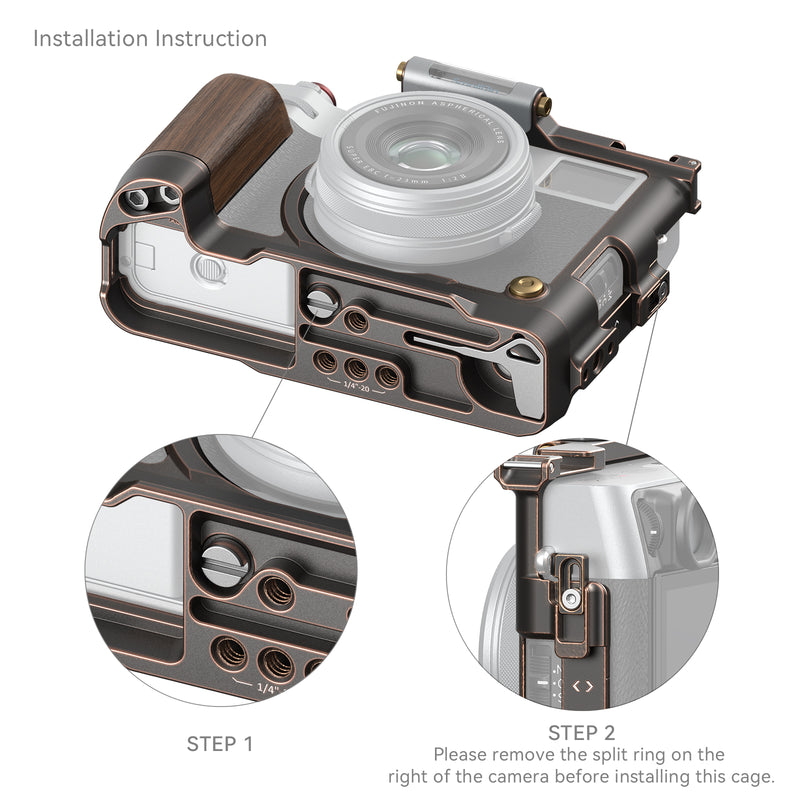 SmallRig “Retro” Cage for FUJIFILM X100VI 4557