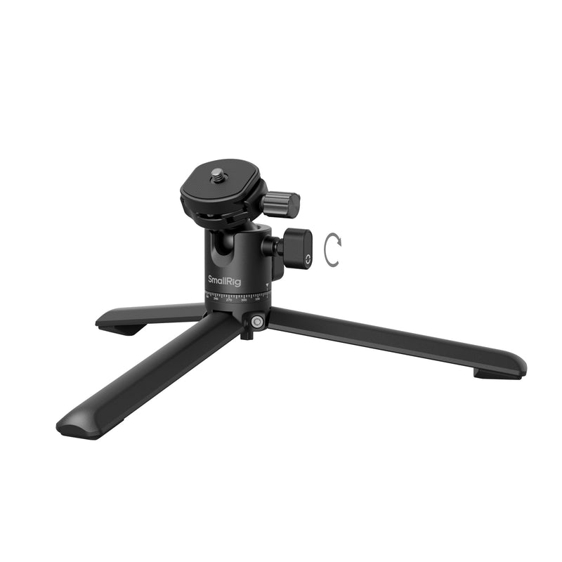 SmallRig Metal Tabletop Tripod with Arca-Swiss Quick Release Plate and Panoramic Ball Head 4630