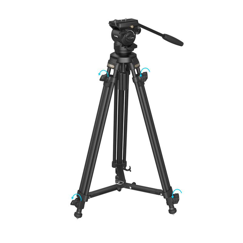 SmallRig Lightweight Video Carbon Fiber Tripod Kit AD-50 4685