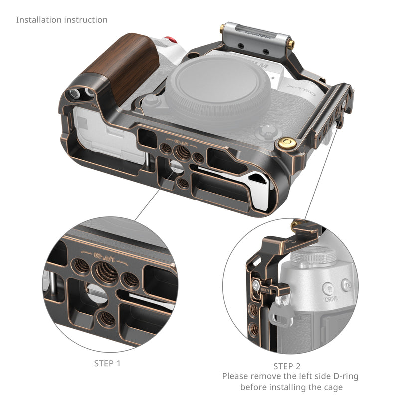 SmallRig “Retro” Cage for FUJIFILM X-T50 4714