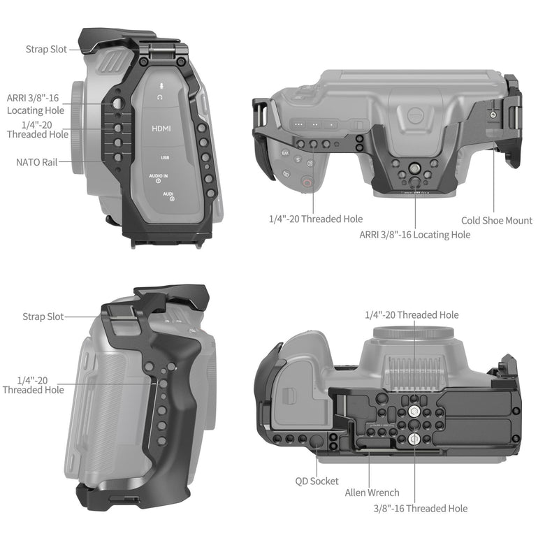 SmallRig Camera Cage for Blackmagic Design Cinema 6K (Full-Frame) 4785