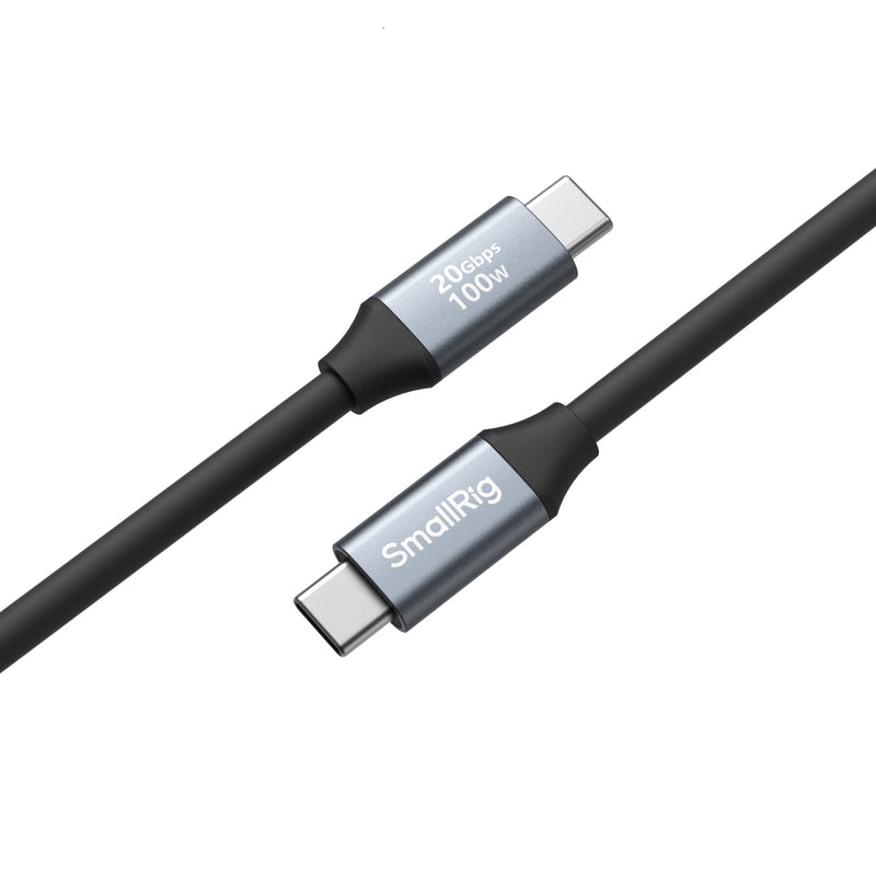 SmallRig USB-C (Straight) to USB-C (Straight) Data Cable (35cm / 13.8in) 4788