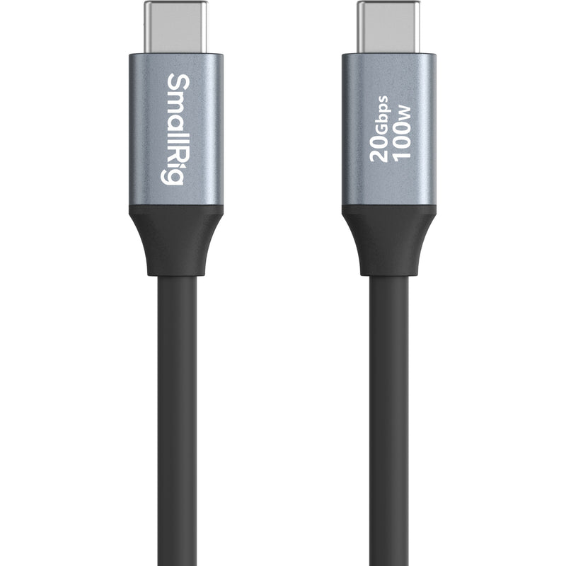 SmallRig USB-C (Straight) to USB-C (Straight) Data Cable (60cm / 23.6in) 4789