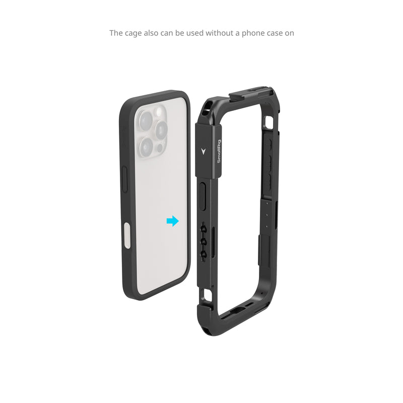 SmallRig Mobile Video Cage Flagship Edition for iPhone 16 Pro 4828