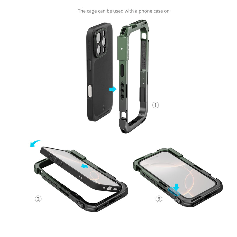 SmallRig x Brandon Li Mobile Lightweight Video Kit for iPhone 16 Pro Max Co-design Edition 5001